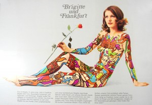 „Sorgte für Furore“ - Brigitte-Plakat von Ferry Ahrlé, Foto: Presse- und Informationsamt der Stadt Frankfurt am Main